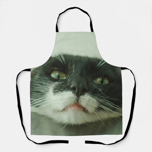 Lustiges Katzen-Kätzchen-Haustier-Foto Schürze (Vorderseite)