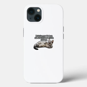 Lustiges Katzen-Meme für Katzenliebhaber und Katze iPhone 13 Hülle
