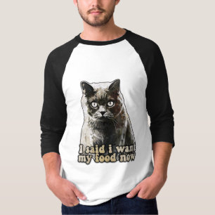 Lustiges Katzen-Meme für Katzenliebhaber und Katze T-Shirt