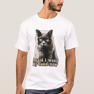 Lustiges Katzen-Meme für Katzenliebhaber und Katze T-Shirt