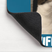 Lustiges Katzen-Meme Ich werde dich schnüffeln Sel Mousepad (Ecke)