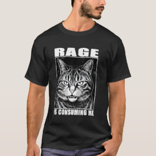 Lustiges Katzen-Meme Wut packt mich Kitten-Liebhab T-Shirt