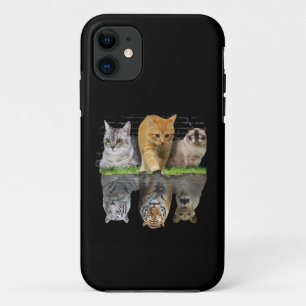 Lustiges Katzen-Reflektions-Geschenk-Design Idee Case-Mate iPhone Hülle