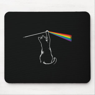Lustiges Katzen-Rock-Musik-Geschenk Frauen Kinder  Mousepad