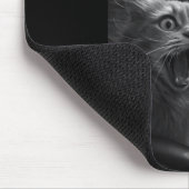 Lustiges Katzen-Selfie Top Mit Bär Achterbahn Mousepad (Ecke)