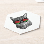 Lustiges Katzen-T-Shirt - Belarus Untersetzer (angewinkelt)