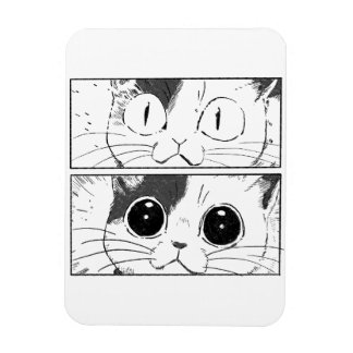 Lustiges Katzendesign Magnet