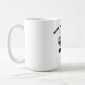 Lustiges Katzenkaffee-Design – „Mehr Kaffee bitte“ Kaffeetasse (Links)