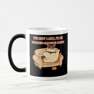 Lustiges Katzenzitat-Design | Druckbares für Katze Verwandlungstasse