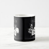 Lustiges Katzenzitat kann ich Meow-Miezekatze Kaffeetasse (Mittel)