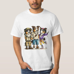 Lustiges Kelpie-Hund-Shirt Cute Trio Tee