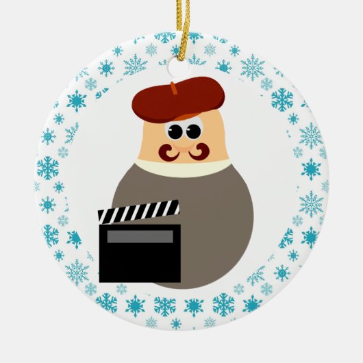 Lustiges Keramikornament (Vorne)