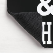 Lustiges Kickbox- und Chill-Kickbox-Zitat Meme-Ges Mousepad (Ecke)