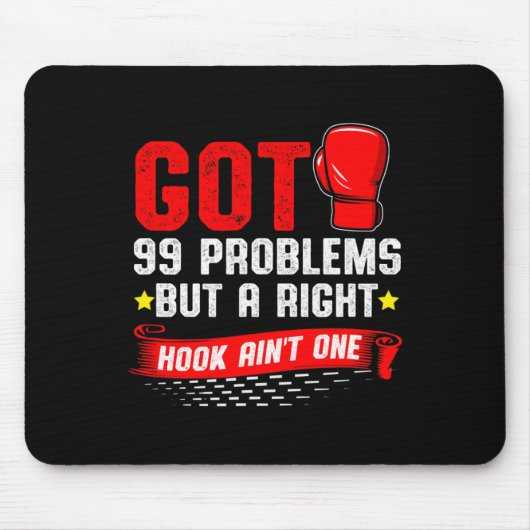 Lustiges Kickboxen _1 Mousepad (Vorne)