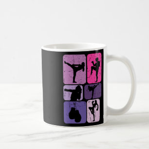 Lustiges Kickboxen für Mädchen Frauen Kickboxer Wo Kaffeetasse