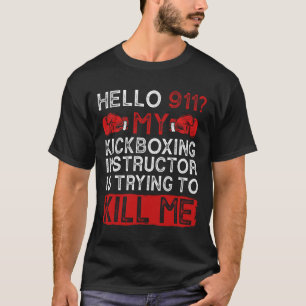 Lustiges Kickboxen Kickboxer Kickboxen T-Shirt