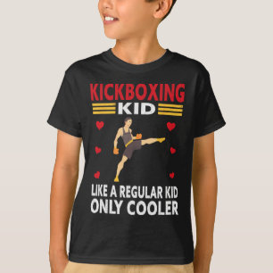 Lustiges Kickboxer-Outfit für Kinder - Boxendes Ki T-Shirt