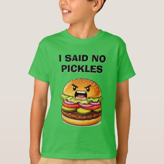 Lustiges Kinder-Shirt Keine Gurken T-Shirt