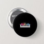 Lustiges Klavierdesign für Männer Frauen Kinder Pi Button (Vorne & Hinten)