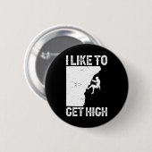 Lustiges Klettern für Männer Frauen Berg Indoor  Button (Vorne & Hinten)