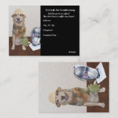 Lustiges Klimaanlagen-Geschäft Visitenkarte (Vorne/Hinten)