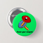 lustiges Klingeln pong Button (Vorne & Hinten)