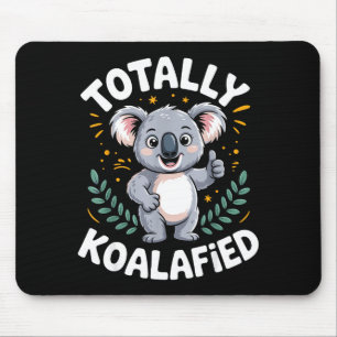 Lustiges Koala-Design für Männer Frauen Jungen Mäd Mousepad