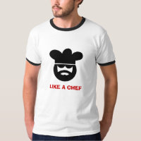 Lustiges kochendes T-Shirt für Männer | wie ein