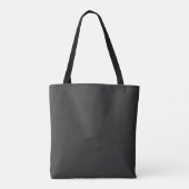 Lustiges Koffein- und Sarkasmus-Zitat-Design Tasche (Rückseite)