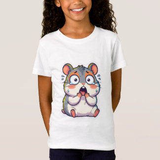 Lustiges komisch panisches schockiertes Hamster-Me T-Shirt