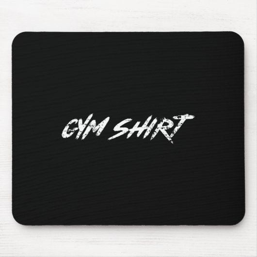 Lustiges Krafttraining Bodybuilding Workout Power Mousepad (Vorne)