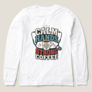 Lustiges Krankenpfleger Kaffee Liebhaber Gesundhei Tri-Blend Shirt