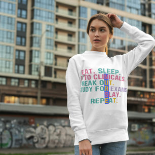 Lustiges Krankenpflegeschul-Shirt Student Nurse Sweatshirt