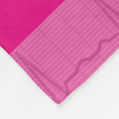Lustiges Krankenschwester-Fleece-Decken-Rosa Fleecedecke (Ecke)