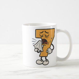 Lustiges Krankes Sieben 67 Für Trend-Popular-Worts Kaffeetasse