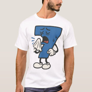Lustiges Krankes Sieben 67 Halloween-Kostüm für Tr T-Shirt