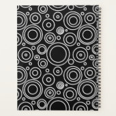Lustiges Kreis-Muster Planer (Rückseite)