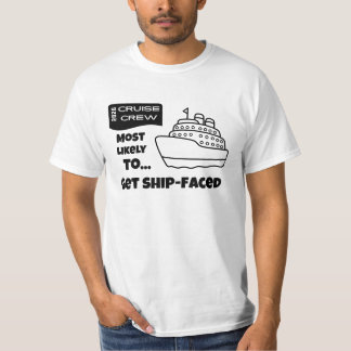 Lustiges Kreuzfahrt-Shirt Wahrscheinlich Schiffsko T-Shirt