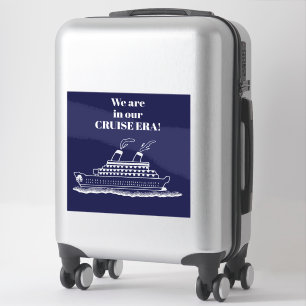 Lustiges Kreuzfahrtschiff Aufkleber