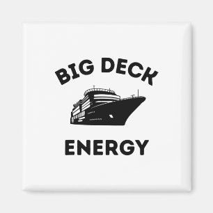 Lustiges Kreuzfahrtschiff-Shirt für Männer - Big D Magnet