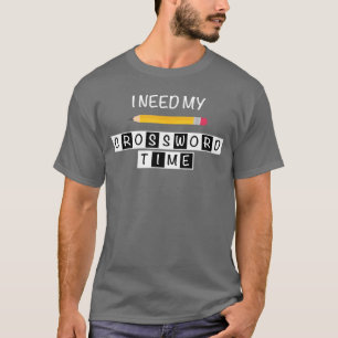 Lustiges Kreuzworträtsel für Kreuzworträtsel-Liebh T-Shirt