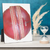 Lustiges Kricketball-Design Fotoplatte (Seite)
