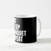 lustiges Krocket Kaffeetasse (VorderseiteRechts)