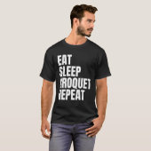 lustiges Krocket T-Shirt (Vorne ganz)