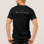 Lustiges Krypto-Design Tri-Blend Shirt (Rückseite)