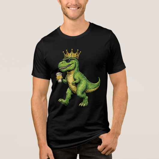 Lustiges Krypto-Design Tri-Blend Shirt (Vorderseite)