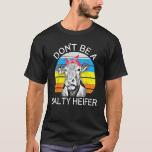 Lustiges Kuh-Shirt Sei Keine Salzsau 1 T-Shirt