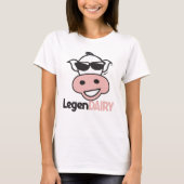 Lustiges Kuh-Wortspiel-T-Shirt T-Shirt (Vorderseite)