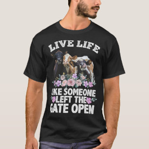 Lustiges Kuhliebhaber-Design für Männer Frauen Fär T-Shirt