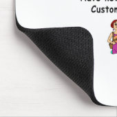 Lustiges Kundendienst-Sprichwort Mousepad (Ecke)